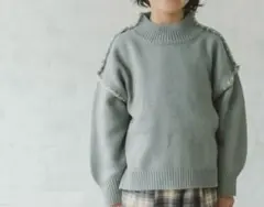 ハンドステッチ入りニット☆グローバルワーク、オーシャンアンドグラウンド他