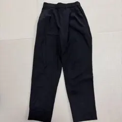 GLOBAL WORK うつくシルエット　テーパードパンツ　Lサイズ　ブラック