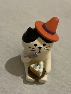 デコレ コンコンブル かぼちゃケーキ猫
