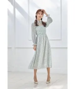 tocco closet 花柄ワンピース　新品タグ付