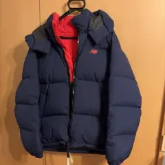 New Balance ネイビー/レッド　ダウンジャケット　リバーシブル