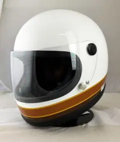 ビンテージフルフェイス　族ヘル　アイボリー　スモークシールドセット 新品 未使用 ビンテージフルフェイス 族ヘル アイボリー スモークシールドセット