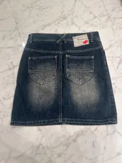 ダークデニム タイトスカート