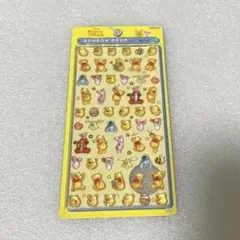 ボンボンドロップシールミニ　くまのプーさん　ディズニー