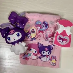 ハッピーセット マイメロ　ぬいぐるみ 巾着