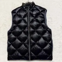 モンベル ダイヤ キルティング ダウンベスト L ブラック