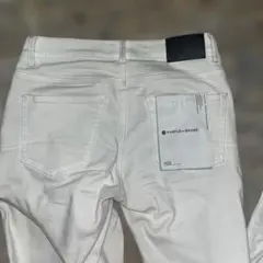 purple brand ホワイトデニム