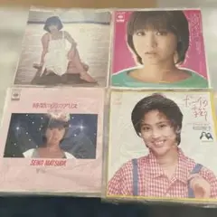 松田聖子 レコード 4枚セット