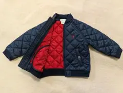 Ralph Lauren ネイビー キルティングジャケット　12M　80　ベビー