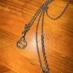 GUCCI ロゴチャーム ネックレス GUCCI（グッチ） ネックレス メンズ Gロゴモチーフ ペンダント