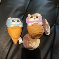 mofusand アイスにゃんマスコット　２種種 2個セット