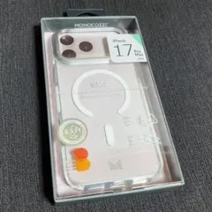 新品★MONOCOZZI iPhone17 ProMax用ケース LUCID