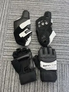バーネススタイル　シューズ　グローブセット　黒　M