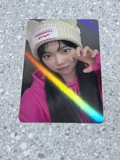 Lesserafim unforgiven kms　中華　トレカ　ウンチェ