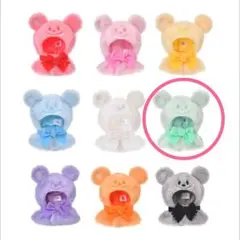 ディズニーストア　ユニベアシティ　シークレットポンチョ　緑　グリーン