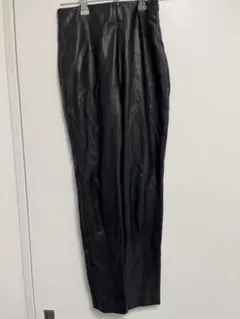 JEANASIS レディース　レザー ブラック パンツ S