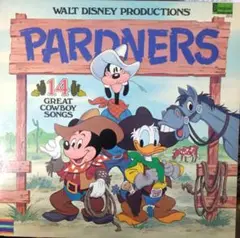 【ディズニーLP PARDNERS ミッキーマウス、ドナルドダック、グーフィー】