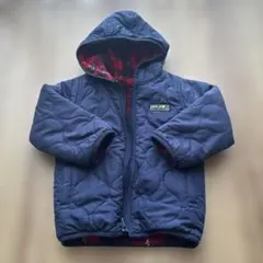 BREEZE キッズコート サイズ100 ネイビー/レッド