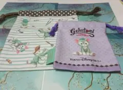 Gelatoni 巾着袋 ディズニーシー限定