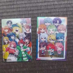 カラフルピーチ　ウエハース　カード　全員集合
