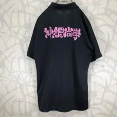 沖縄尚学 甲子園 ベースボールシャツ ポロシャツ ブラック ピンク R 