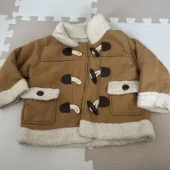 フリースブラウンジャケット