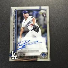 Ben Casparius 2025 Topps Chrome 直筆サインカード