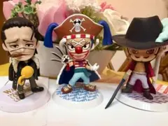ONE PIECE フィギュア　クロスギルド　バギー　クロコダイル　ミホーク