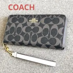 COACH シグネチャー 長財布 リストレット付き　未使用品のサムネイル