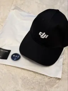 DJIのキャップ　ブラック　黒