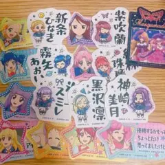 アイカツ 初期 アイカツオフィシャルショップ限定 ステッカー まとめ売り 未使用 アイカツ 初期 オフィシャル ショップ 限定 ステッカー 9