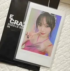 ルセラフィム チェウォン 直筆サイン入り インスタントフォト