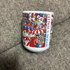 ウォーリーをさがせ ウォーリー 絵本 湯のみ 湯呑み コップ レトロ ペン立て