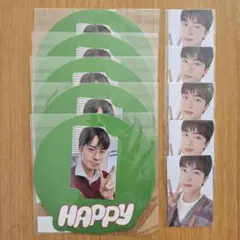 5セット JPFC特典 BTS ジン Happy ホログラムトレカ