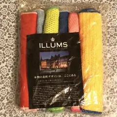 【新品未使用】ILLUMS/イルムス/マイクロファイバークロス/6枚セット