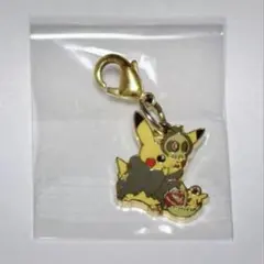 ポケモンご当地 滋賀限定 信楽たぬき メタルキーホルダー ピカチュウ