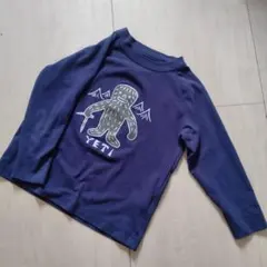 モンベル キッズ 長袖 Tシャツ 100 mont-bell ロンT