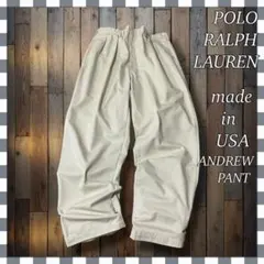 USA製 ポロラルフローレン アンドリューパンツ ポロチノW42