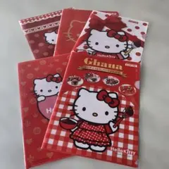 Hello Kitty A4クリアファイル 5種