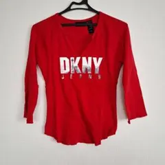 DKNY JEANS レッド 七分袖カットソーのサムネイル