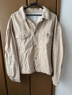 AZUL by MOUSSY ベージュ デニムジャケット Lサイズ