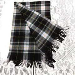 「再々値下げ」チェック マフラー