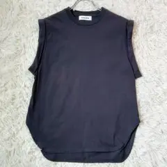 ✨美品✨ サクラ 2021年 コットンノースリーブカットソー 洗える 綿100%