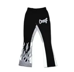 CREEF フレアパンツ　スウェットパンツ