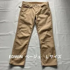 EDWIN ベージュ チノパン