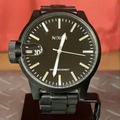 美品・希少】NIXON THE FACET 38 オールブラック×ゴールド - メルカリ