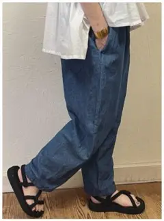 リネンパンツ