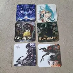 ファイナルファンタジー XIV コースター 6枚セット