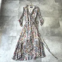 ポロ ラルフローレン フラワー ラップ ワンピース 0