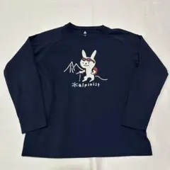 mont-bell 長袖カットソー 130 ネイビー　シャツ
